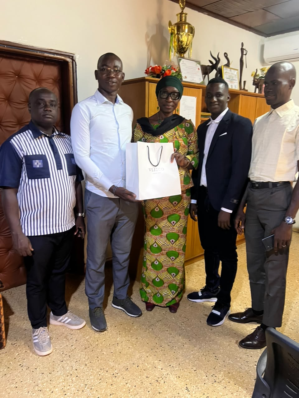 Rencontre avec Mme YAMBA Salmata, Directrice Régionale de l'Éducation de Gagnoa